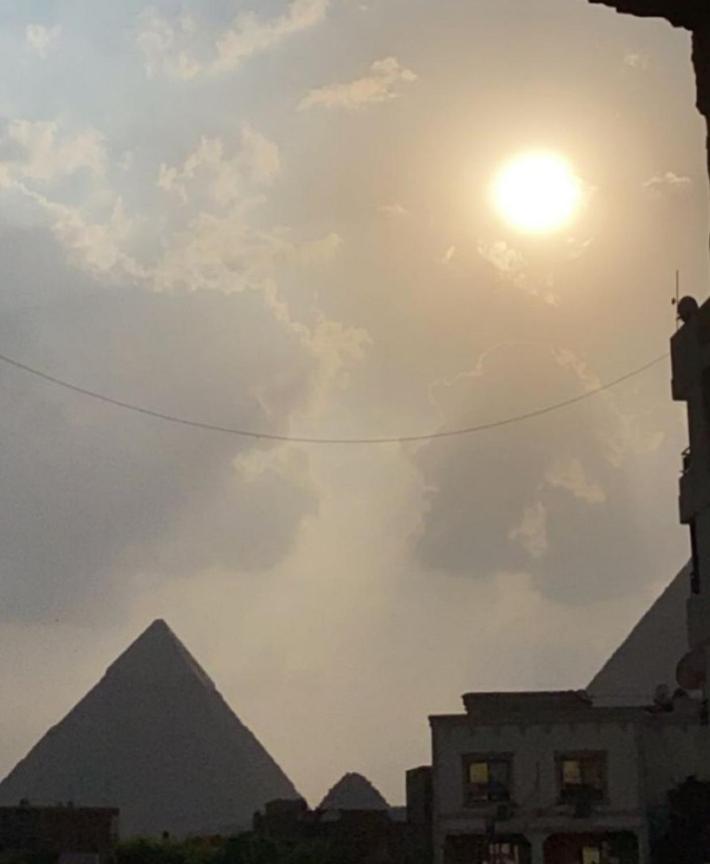 מלון Kafret el-Gabal Asma Pyramids View מראה חיצוני תמונה